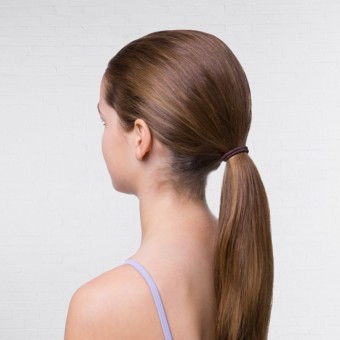 Bloch Hair Elastic Brown