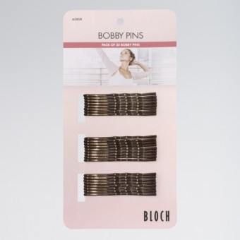 Bloch Bobby Pin Brown