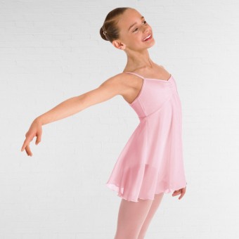 Bloch Childrens Juliet Skirted Cami Leotard (Pink)