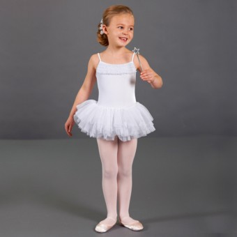 Bloch Desdemona Tutu Trikot (White)