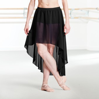 Bloch Daria Georgette Hi-Low-Rock mit Shorts