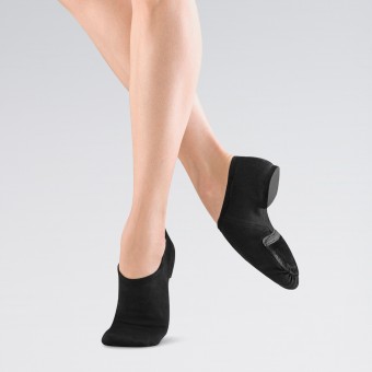 Bloch Phantom Zapatos de Jazz de Lona Elástica para Mujer (Black)