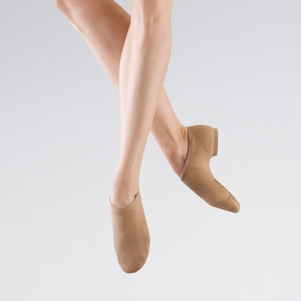 Bloch Phantom Zapatos de Jazz de Lona Elástica para Mujer (Tan)