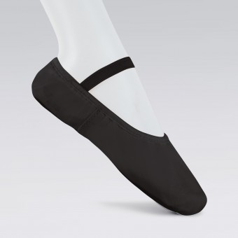 1st Position Canvas Ballet Shoe (Black)