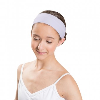 Roch Valley Cotton Lycra Dance Headband Lilac (pick as singles)