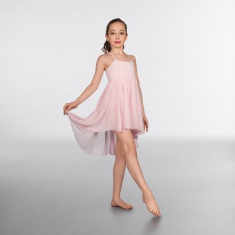 1st Position Camisole Skirted Leotard (Pink)