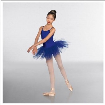 1st Position Nylon Elastane 5 Layer Tutu Royal Blue