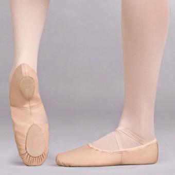 Capezio Leather Cobra Split Sole Ballet Shoe