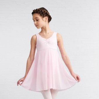 Capezio - Maillot con falda corte imperio (Pink)
