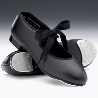 Capezio Junior Tyette Tap Shoes (Black)
