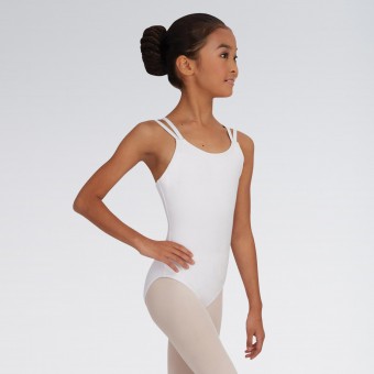 Capezio Double Strap Camisole Leotard (White)