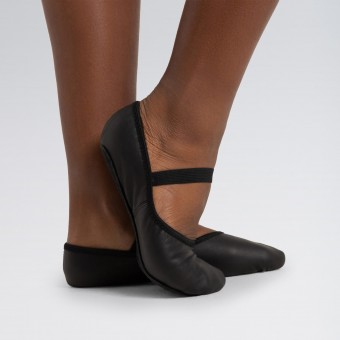 Capezio Luna Ballettschuhe aus Leder (Black)