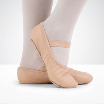 Capezio Luna Full Sole Leather Ballet Shoes (Ballet Pink)