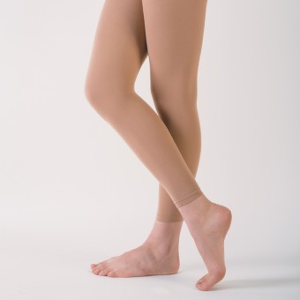 Capezio Essentials Footless Tights (Light Suntan)