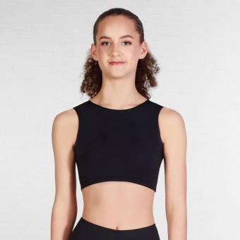 1st Position Acro Top (Black)