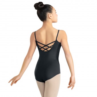 1st Position Strappy Back Leotard (Black)