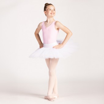 1st Position 8-Layer Tutu Skirt (White)