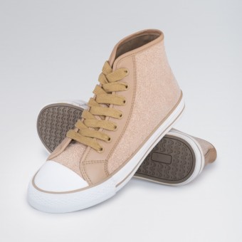 1st Position High Top Sneaker Glitter