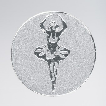 Metal Ballerina Centre Silver
