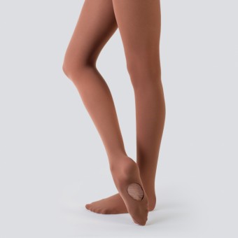 Nude Barre Convertible Opaque Tights (Caramel)