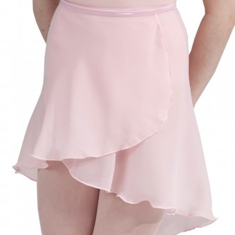 1st Position Childs Wrap Skirt Pink Child One Size