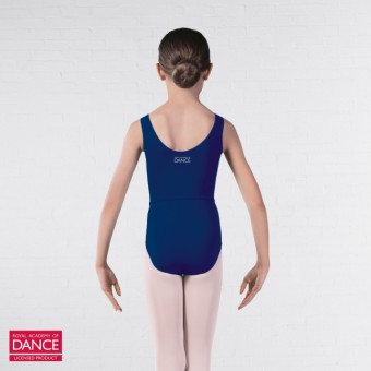 RAD Approved Megan Princess Line Sleeveless Leotard (Navy Blue)