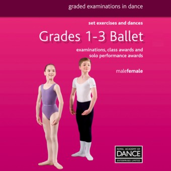 RAD Grades 1-3 Ballett Buch