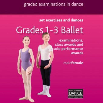 RAD Grades 1-3 Ballett DVD