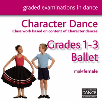 RAD Grades 1-3 Charakter CD