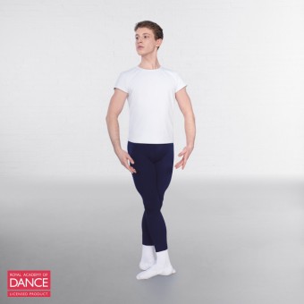 RAD-genehmigte Strumpfhosen ohne Fuß mit hohem Taillenbund (Navy Blue)