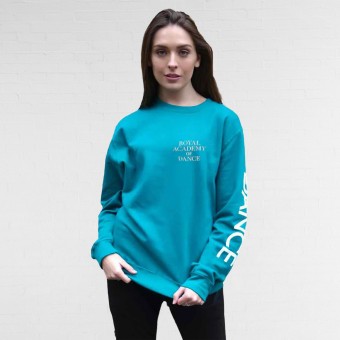 RAD New Logo DANCE Sleeve Sweatshirt (Teal)