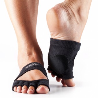 ToeSox Relevé Half Toe (Black)