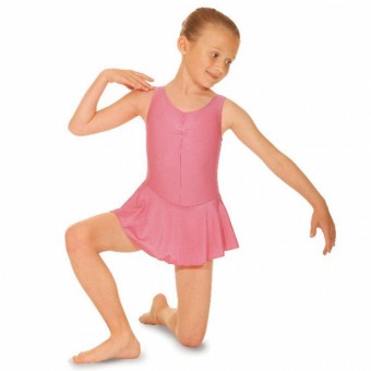 Roch Valley Sleeveless Skirted Leotard (Rose)