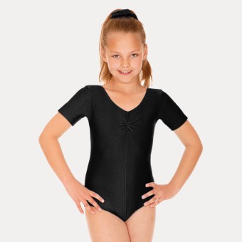 Roch Valley Jeanette Short Sleeved Leotard (Black)