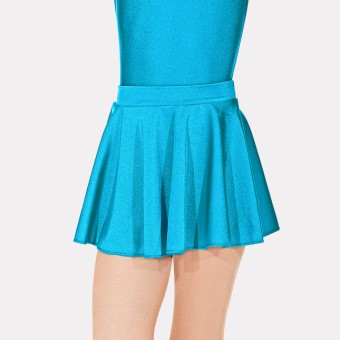 Roch Valley Nylon Lycra Circular Short Skirt (Kingfisher)