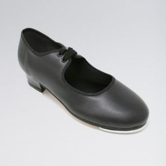 So Danca Zwei-Ösen Steppschuh mit PU-Obermaterial und Ledersohle
