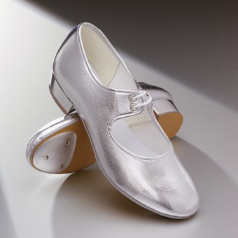 1st Position Low Heel PU Tap Shoes