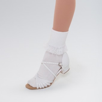 Lace Trimmed Ankle Socks