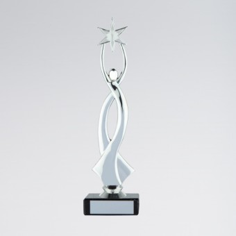 Silver Performing Star Trophy