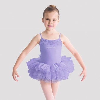 Tiny Toes Desdemona Girls Tutu Leotard (Lilac)
