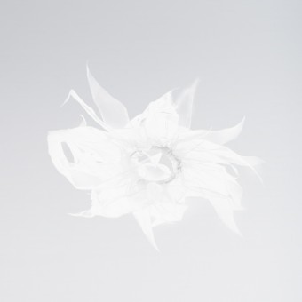 White Windmill Scrunchie