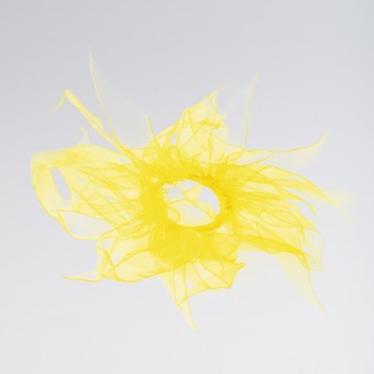 Yellow Windmill Scrunchie