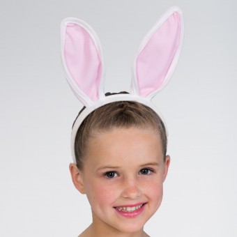 Bunny Ears Pink/White