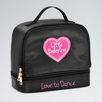 Little Ballerina Two Part Bag Black
