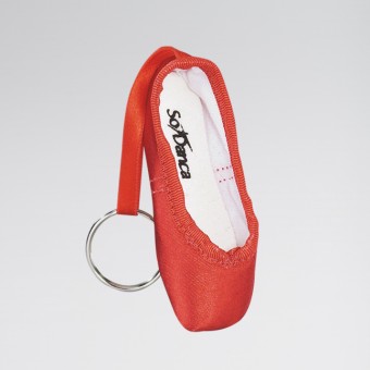 Red Pointe Shoe Keyring