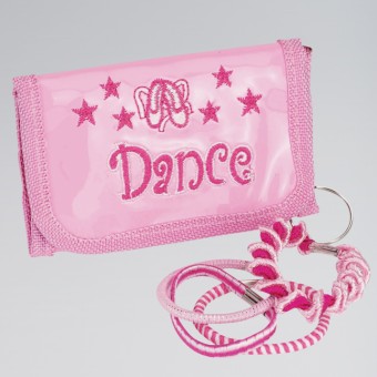 Pink Dance Purse Keyring