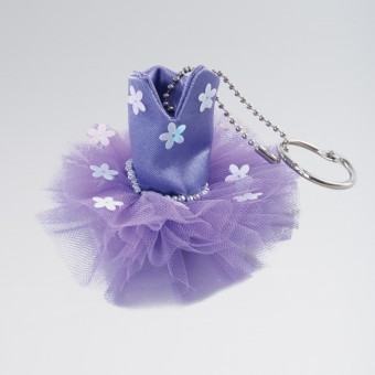Katz Tutu Keyring Purple