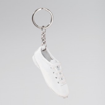 Katz White Jazz Shoe Keyring