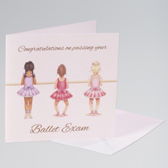 Little Ballerina Glückwunschkarte (einzeln)