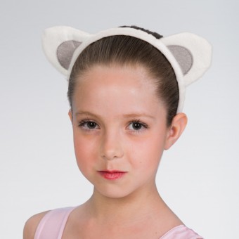 White Animal Ears